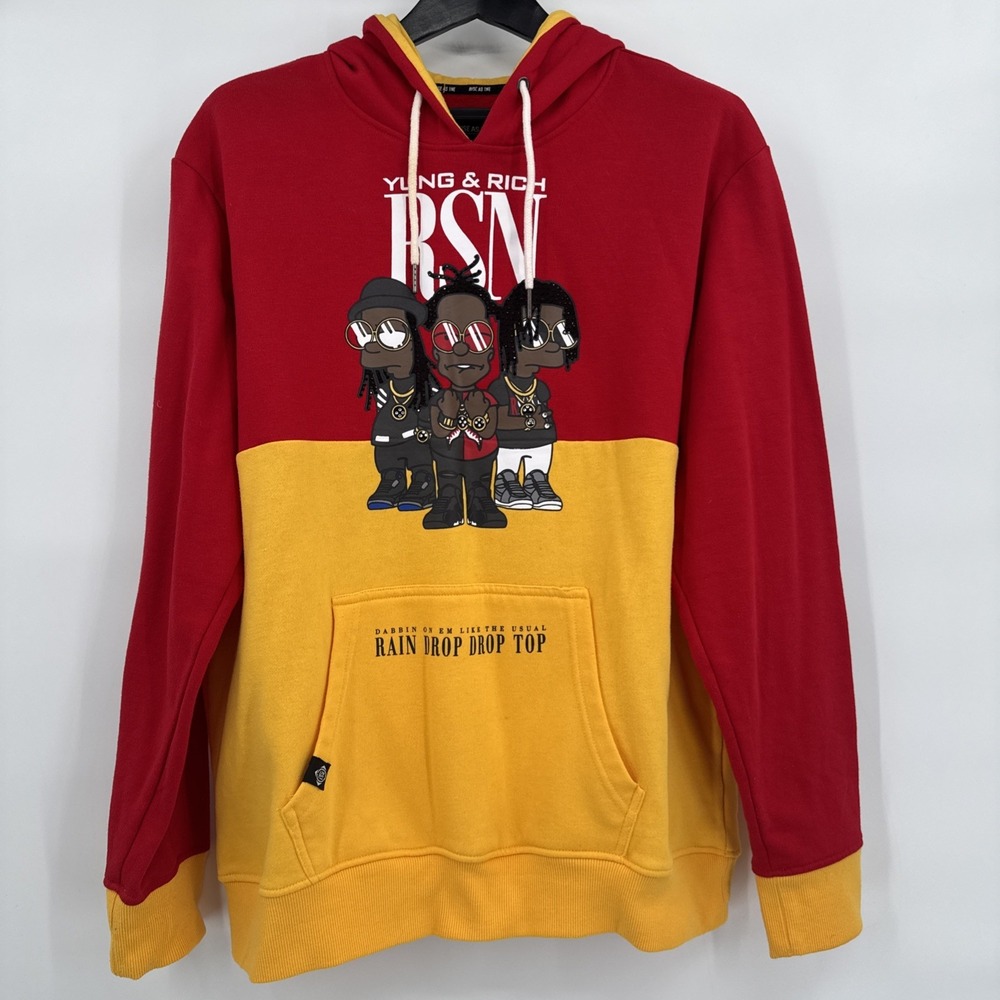 Yung Rich RSN Nation LMTD EDTN XL Rise as 1NE Rain Drop Top Rap Hip-Hop Street